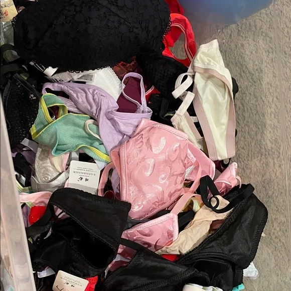 171 pcs Assorted Lace and Satin Bras